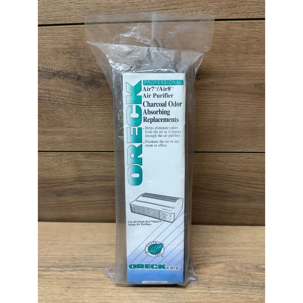 Oreck Air7 Air8 OEM Air Purifier Charcoal Odor Absorbing Filters 4 Pack New!